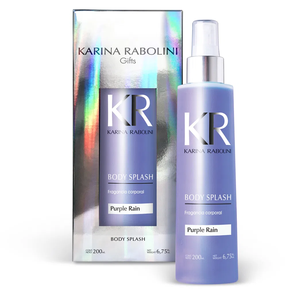 KARINA RABOLINI BODY SPLASH PURPLE RAIN X 200 ML.